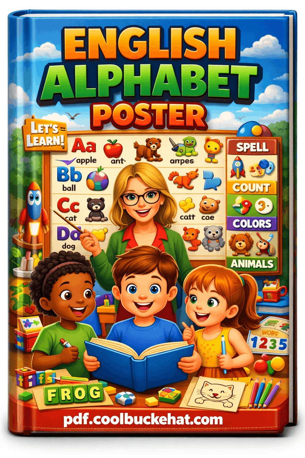 English Alphabet Poster